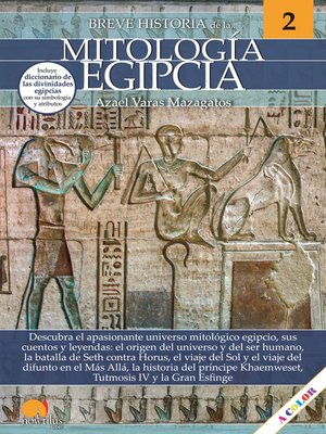 cover image of Breve historia de la mitología egipcia
